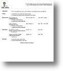 resume contact information