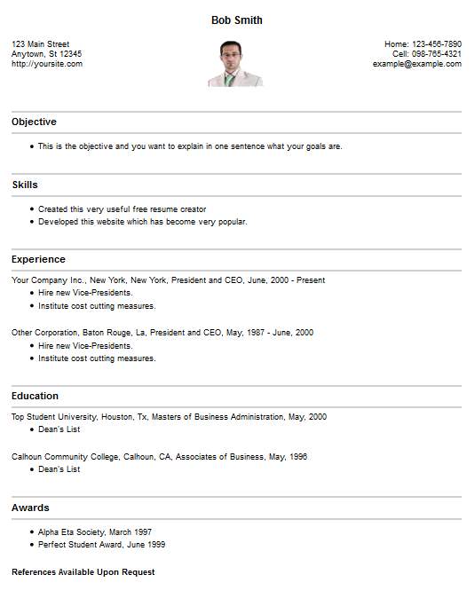 put a logo on your resume style 28